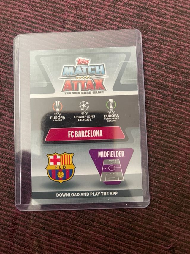 Carta Futbol Frenkie de Jong Midfield Masterclas