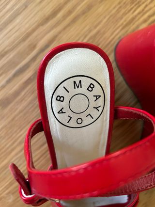 Sandalias BIMBAYLOLA rojas