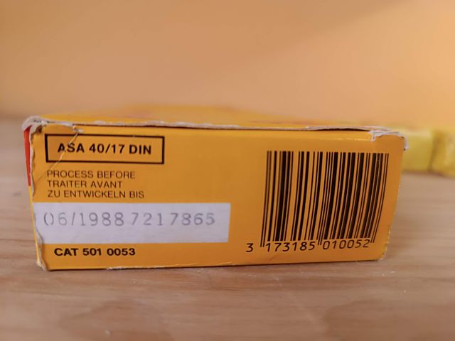 3x Películas Vírgenes Kodak Kodachrome 40 Super 8