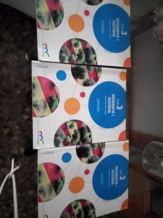 Libros ESO Geografía e Historia 3