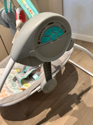 Silla Mecedora Bebé, balancea sola y tiene musica