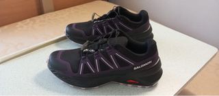 Zapatillas Salomon Deportivas/Montaña Negras 