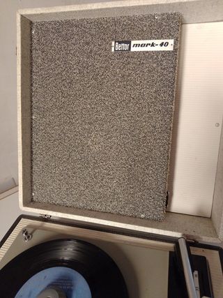 Tocadiscos Bettor Mark 40 Dual 410