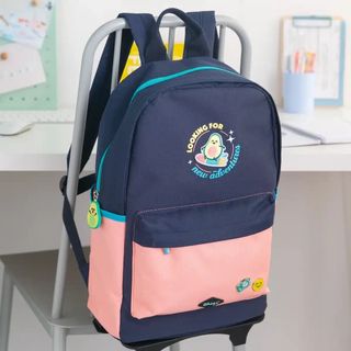 Mochila escolar con carro