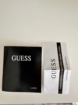 Reloj Guess Mujer Plata