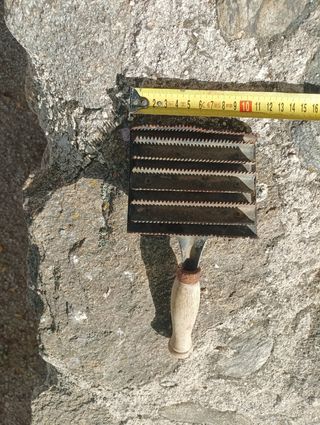 Almohaza para caballos