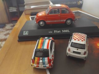 Modellini Fiat 500 Abarth