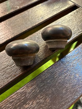 2 Pomo SEAT 600 Antiguo