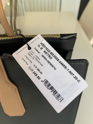 Bolso Piel Furla. A estrenar. PVP 384€.