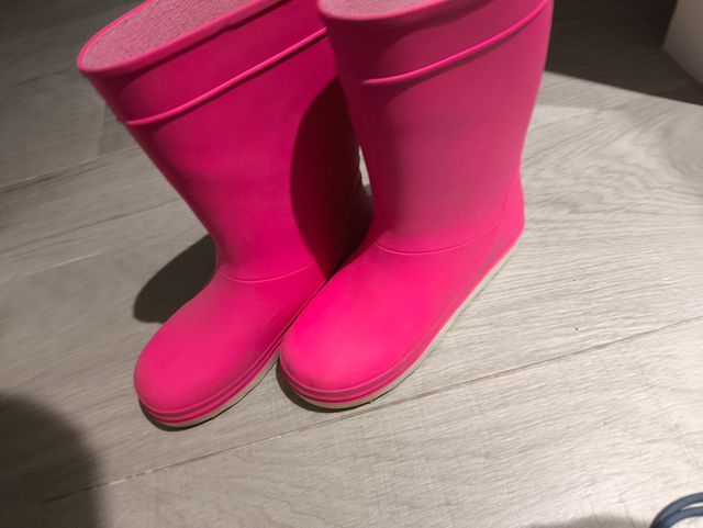Botas de agua niña talla 33