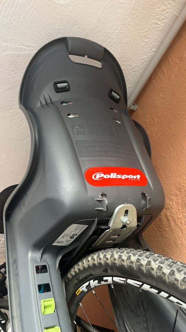 Silla Portabebés Bicicleta Polisport