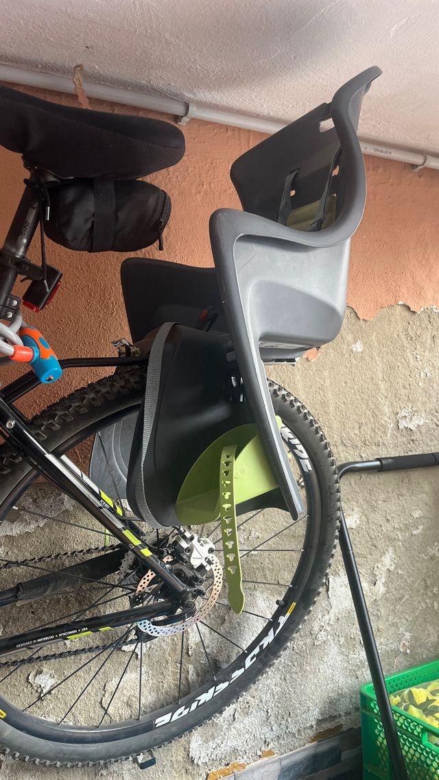 Silla Portabebés Bicicleta Polisport
