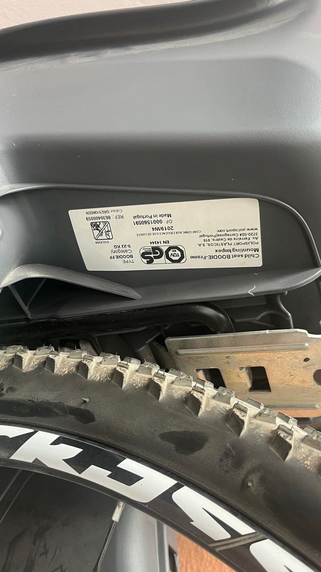 Silla Portabebés Bicicleta Polisport