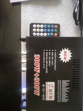 AMPLIFICADOR BT-298A NEW 600W