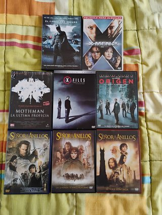 74 PELÍCULAS EN DVD A PRECIOS DESDE 1,15€ EL DISCO