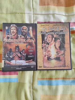 74 PELÍCULAS EN DVD A PRECIOS DESDE 1,15€ EL DISCO