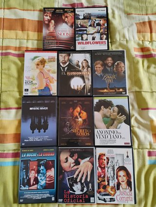 74 PELÍCULAS EN DVD A PRECIOS DESDE 1,15€ EL DISCO