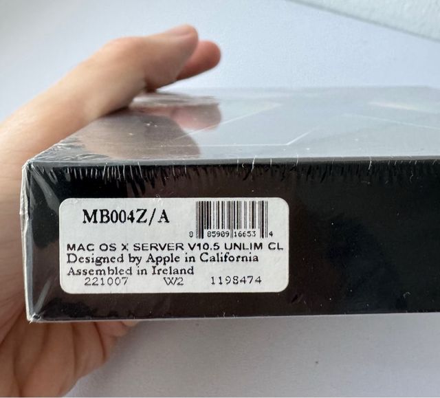 Mac OS X 10.5.4 Server Unlimited 10/10 Precintado