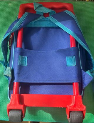 Mochila Spiderman con ruedas para niño