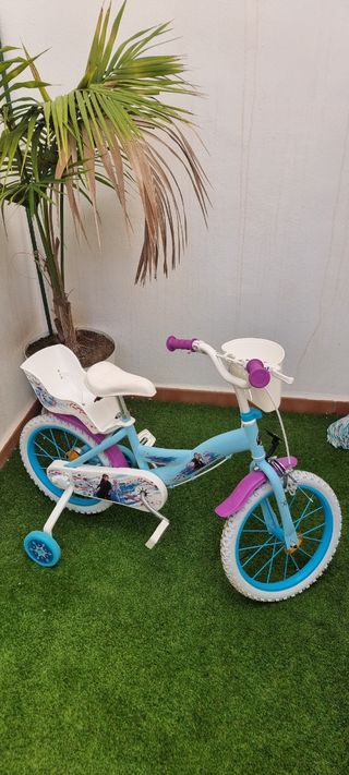 Bicicleta Infantil Frozen Huffy 16