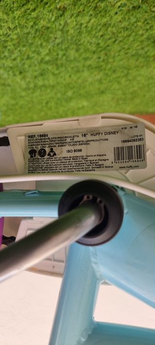 Bicicleta Infantil Frozen Huffy 16