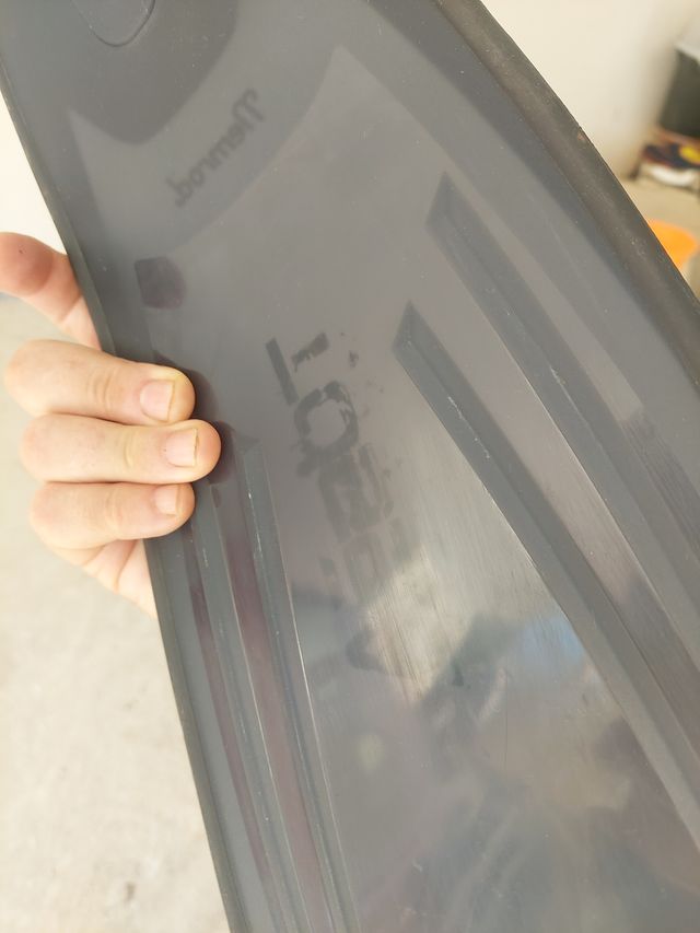 Aletas de buceo negras