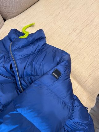 Chaqueta de plumas Geox azul
