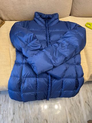 Chaqueta de plumas Geox azul