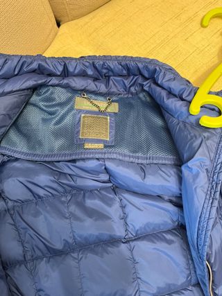 Chaqueta de plumas Geox azul