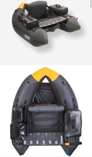 Float Tube Decathlon FLTB 5 V2 Gris-Naranja