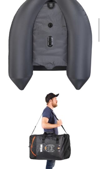 Float Tube Decathlon FLTB 5 V2 Gris-Naranja