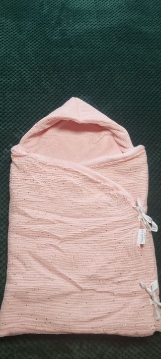 Saco bebé capazo o cuna (rosa, mirar descripción)