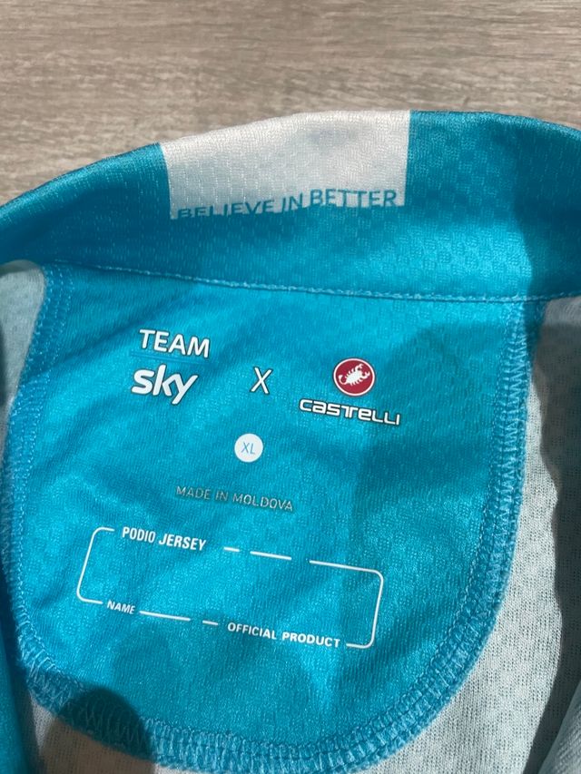 Maillot Castelli Team Sky Podio