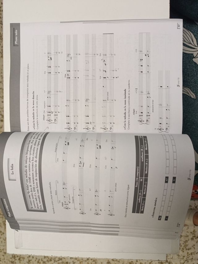 Libro Piano Complementario 3 Emilio Molina