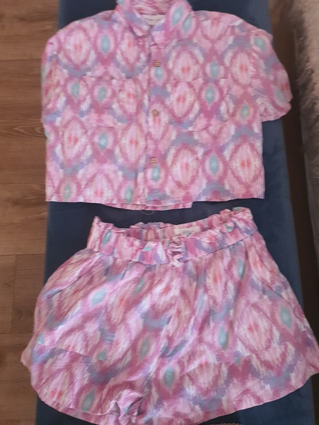 Conjunto niña 9 años estampado