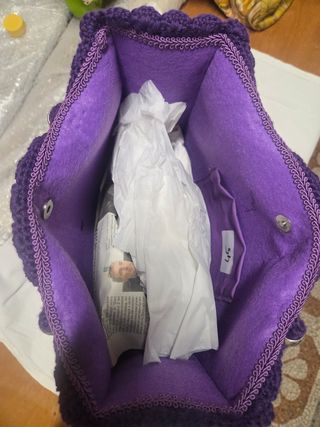 Borse confezionate a mano ad  uncinetto