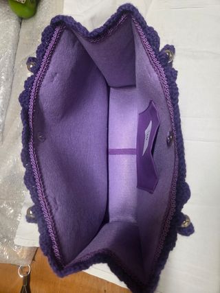 Borse confezionate a mano ad  uncinetto