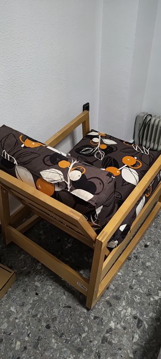 Mecedora Ikea Madera Multicolor