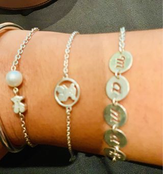 pulseras plata Tous