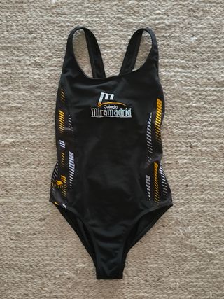 Bañador Turbo niña Talla 6/12A Negro
