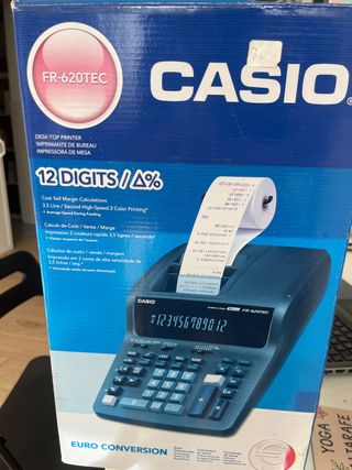 Calculadora Impresora Casio FR-620TEC