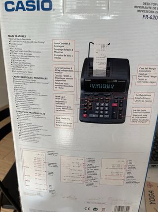 Calculadora Impresora Casio FR-620TEC