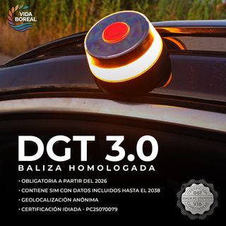 Baliza/Luz de Emergencia V16 Homologada 2026 DGT