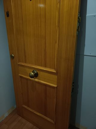 Hoja de puerta de entrada apertura derecha