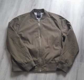 Chaqueta Bomber New Look Verde Oliva Hombre