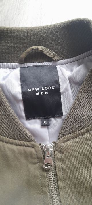 Chaqueta Bomber New Look Verde Oliva Hombre