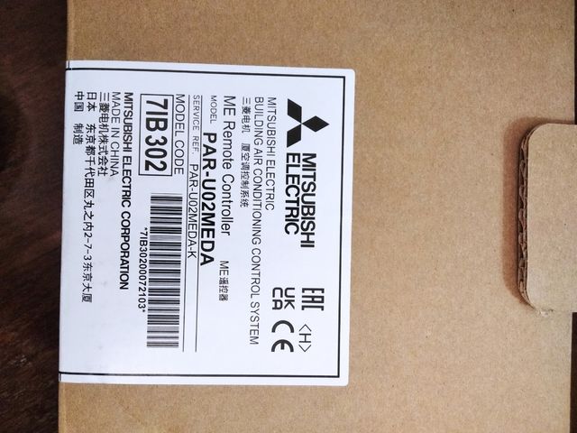 Mitsubishi Electric PAR-U01MEDU Termostato