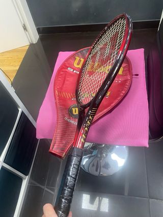 Raqueta Wilson SPS Oversize Roja