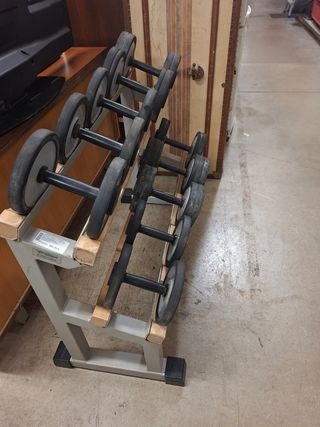 Rastrelliera pesi Technogym 10 manubri