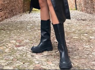 Botas Zara Talla 40 Negras